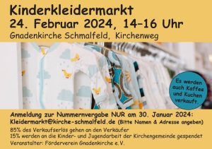 Kinderkleidermarkt 2024 @ Gnadenkirche
